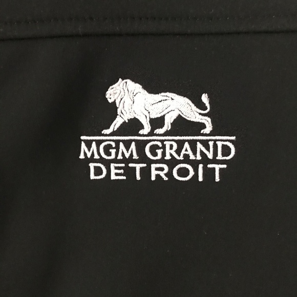 MGM Grand Detroit Black Straight Cut Jacket - Picture 4 of 14